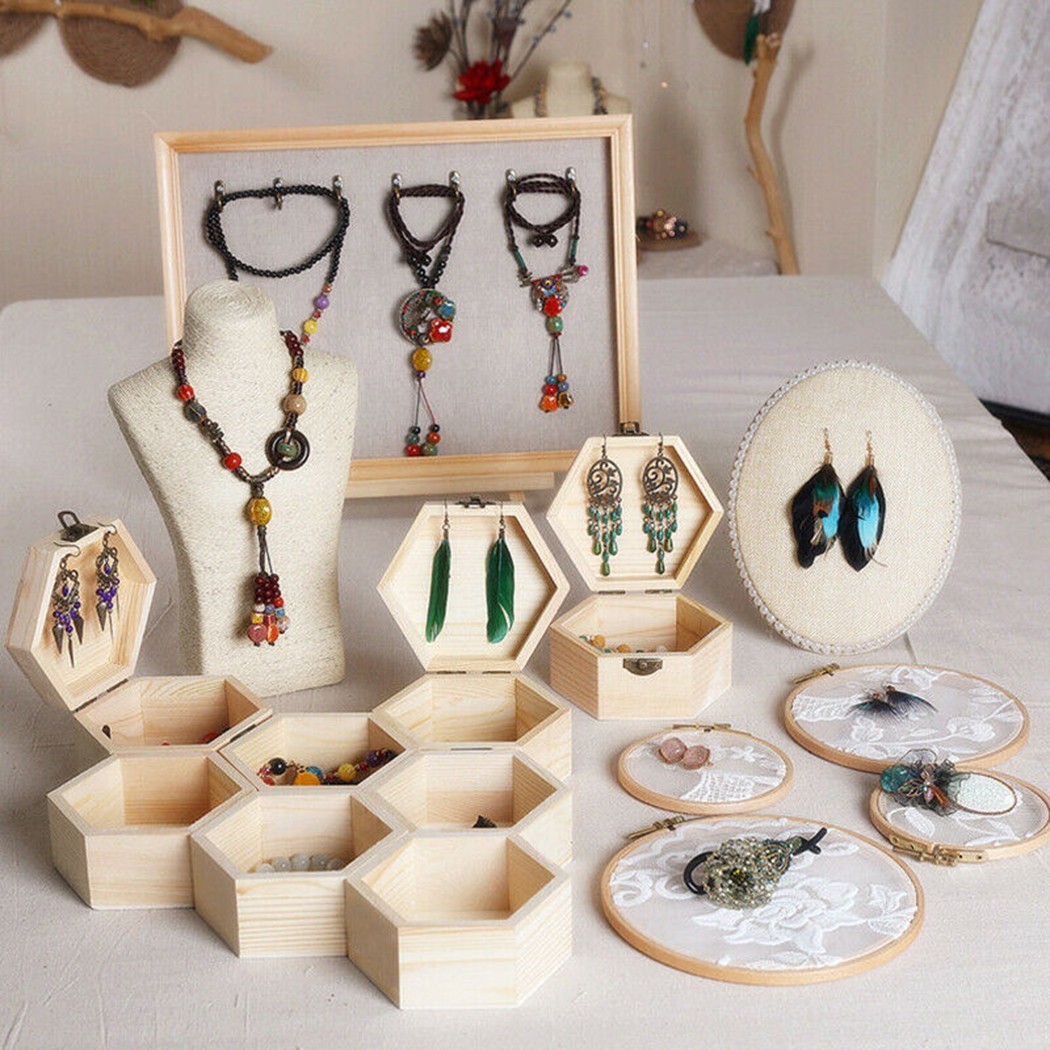 Holder Storage Box Wooden Box Christmas Toys DIY Toys Decoration Gifts Wood