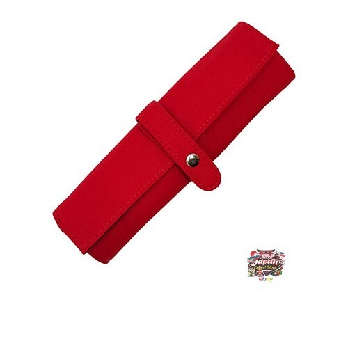 Delfonics Roll Pen Case Red