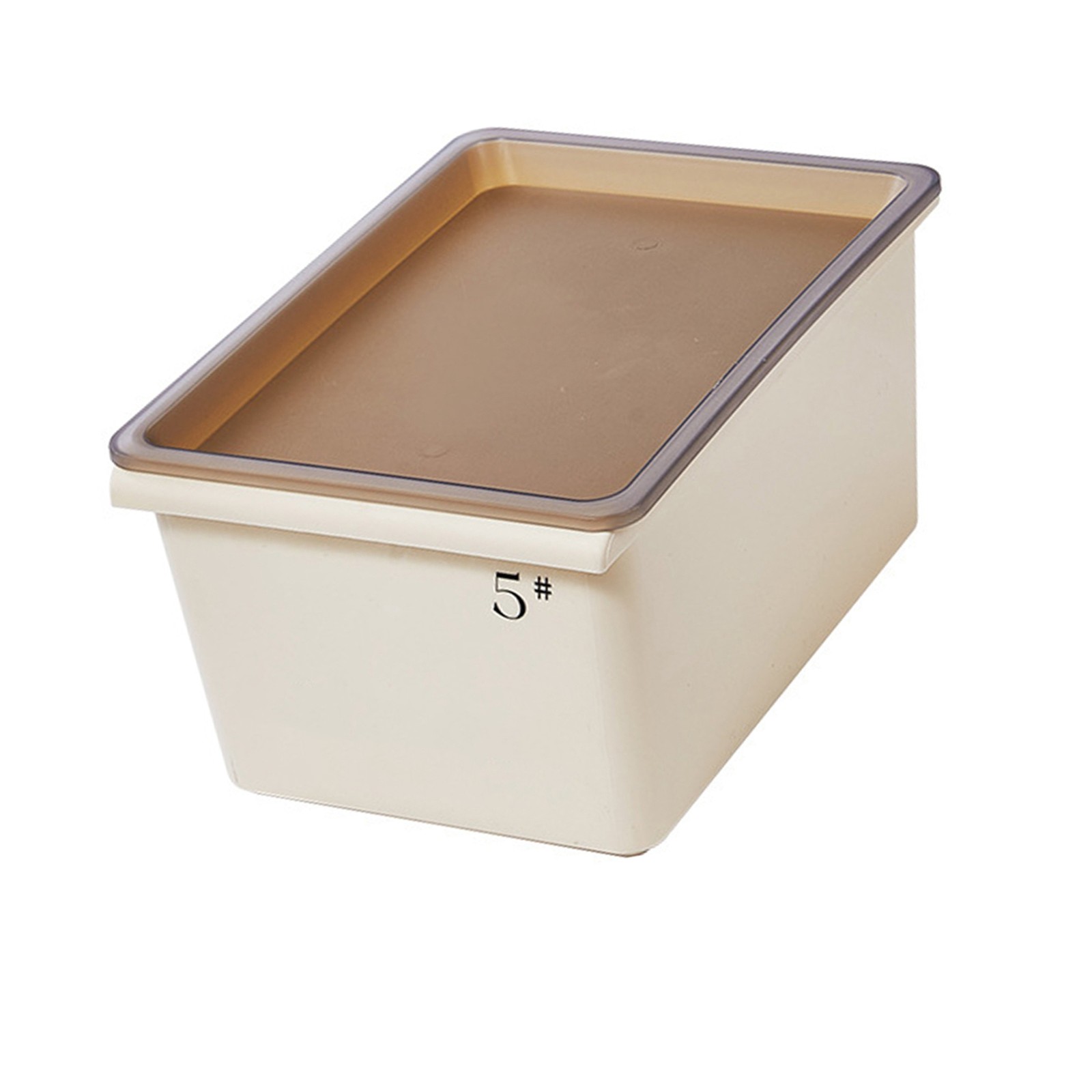 1-Storage Bin Plastic Box With Lid Stackable Organizer For Closet Bedroom