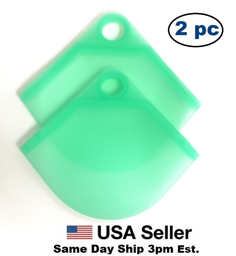 Face Mask Storage Case Silicone Portable 3D Bracket Carry Holder Green US FAST