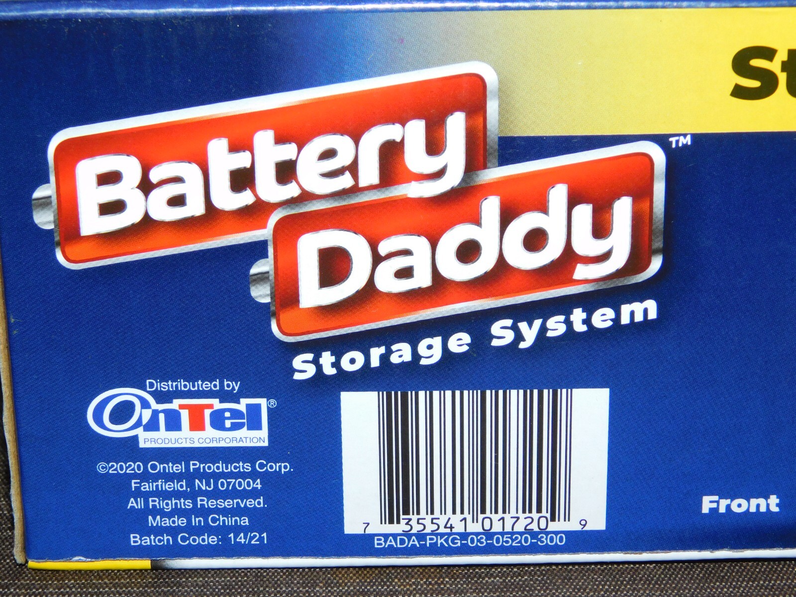 BATTERY DADDY STORAGE SYSTEM w/ TESTER DOUBLE SIDED HOLDS 180 BATTERIES NEW