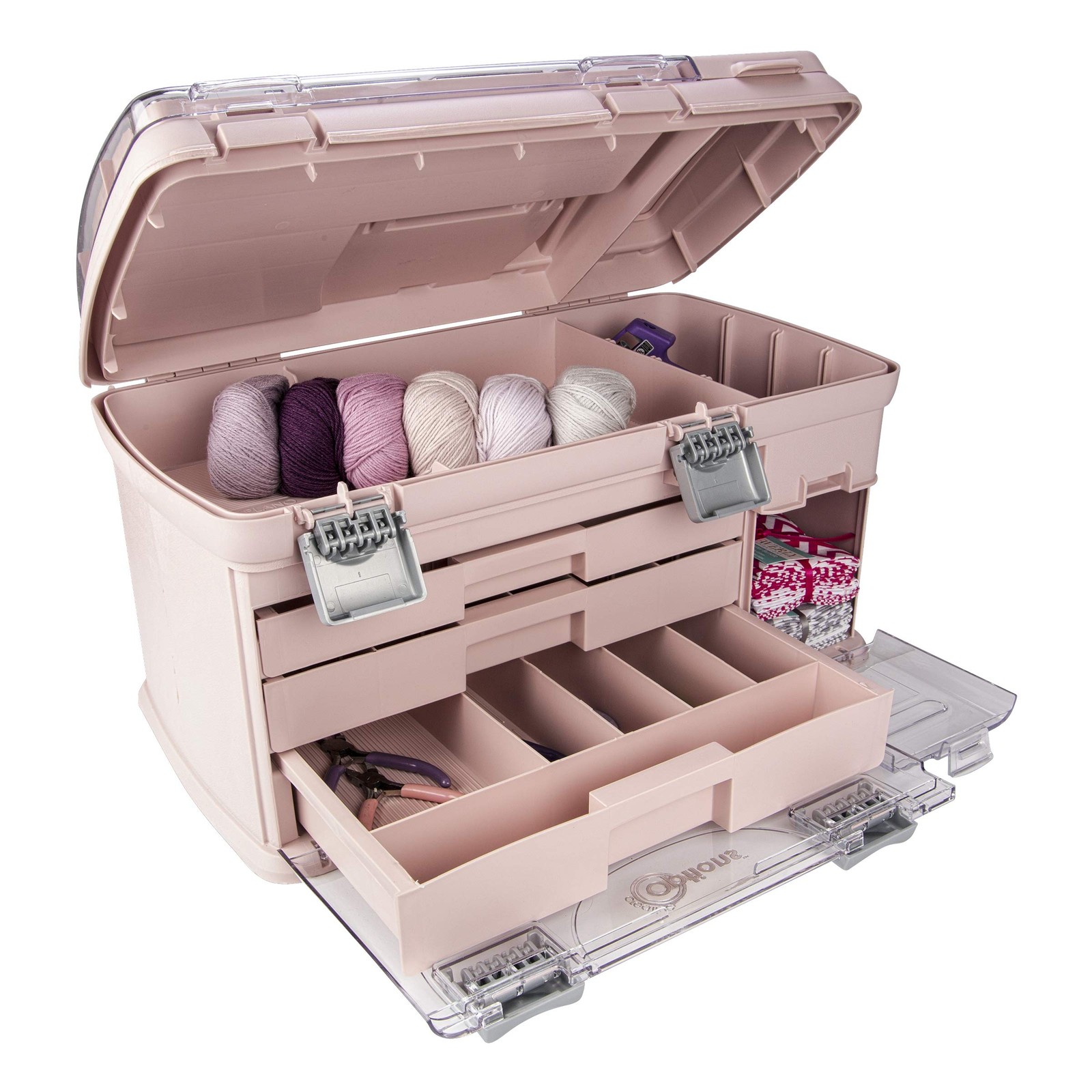 Large Three Drawer Organization System – with Two Small Utility Stows | Battery