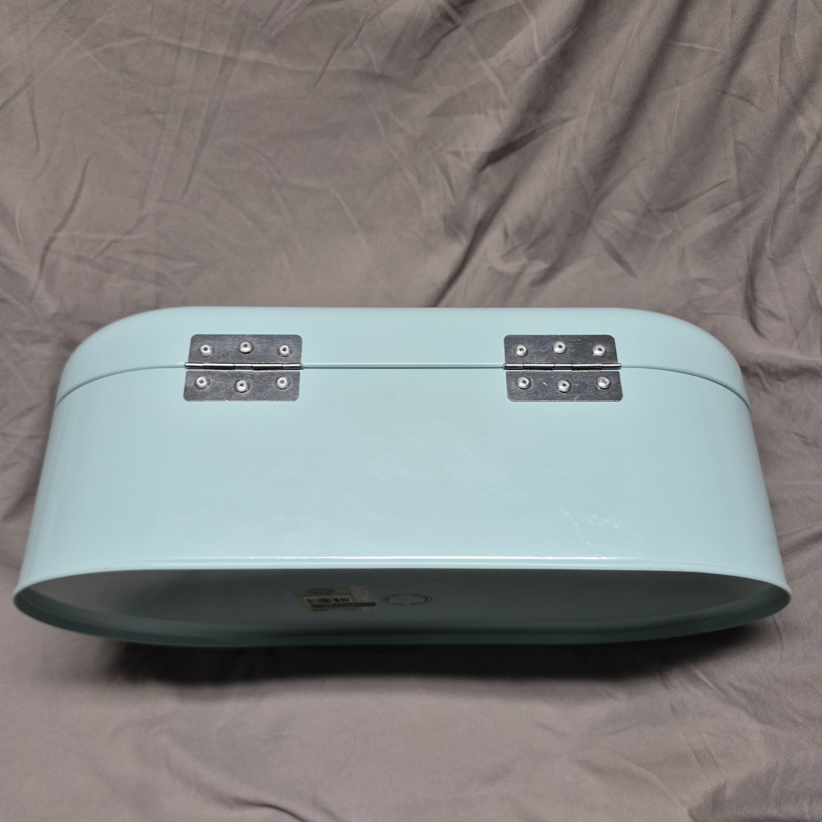 Metal Tin Turquoise, Hobby Lobby, 17x8x6 Inches