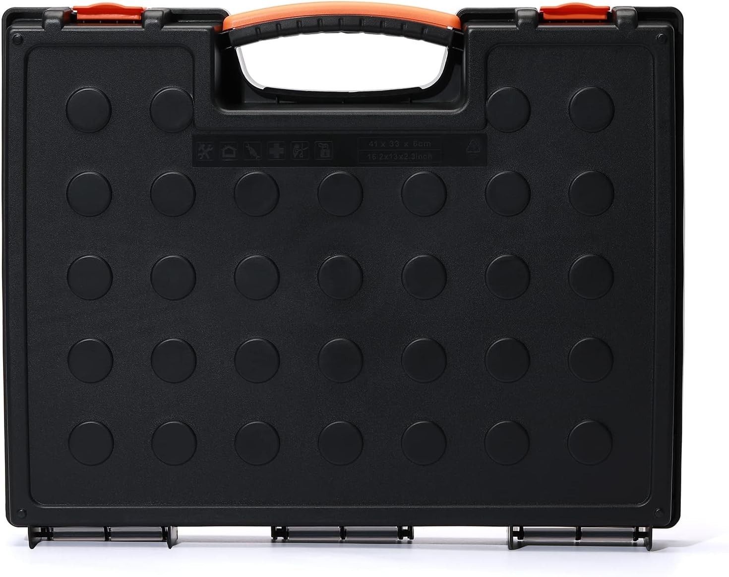 Multi-Purpose Red Tool Organizer Box Set – 44 Compartments for Crafts & Hobbies
