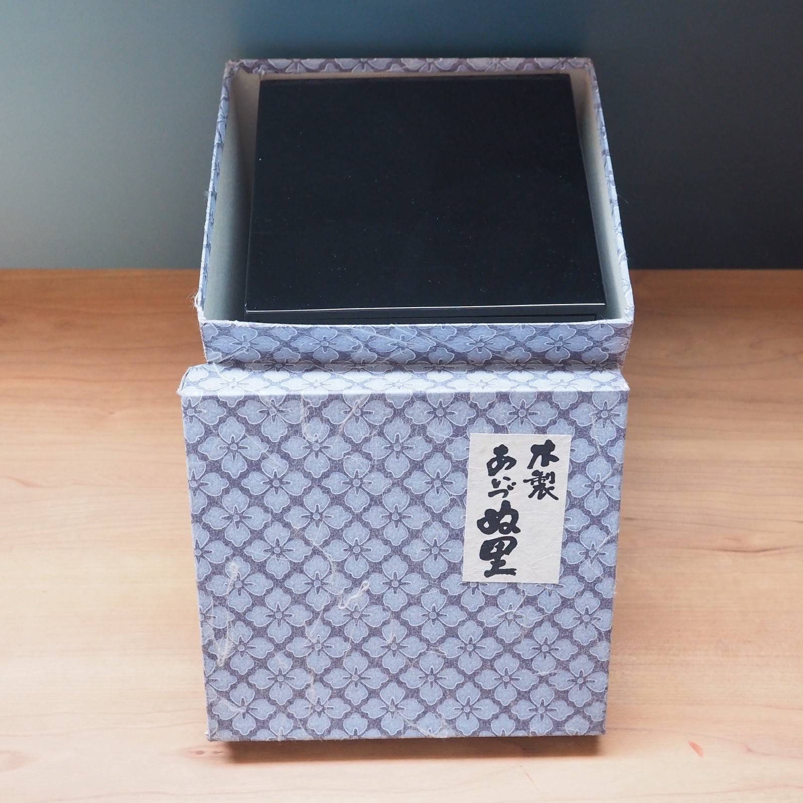 Japanese Shikkou Lacquer Mini Chest Tansu Drawer Gold Flower Floral Jewelry Case