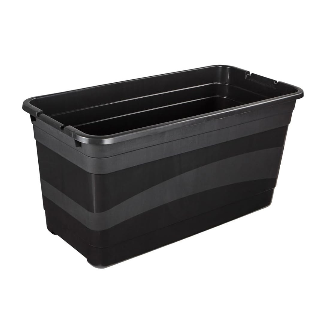 Transport Container with Lid and Sliding Lock, Extra Strong, 79.5 x 39.5…