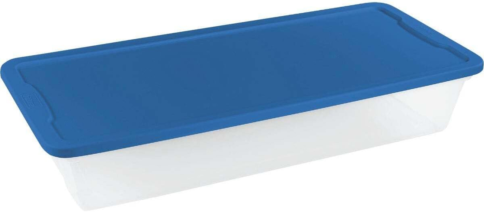 Clear Under Bed Storage Tote – 41Qt Space Saver Container