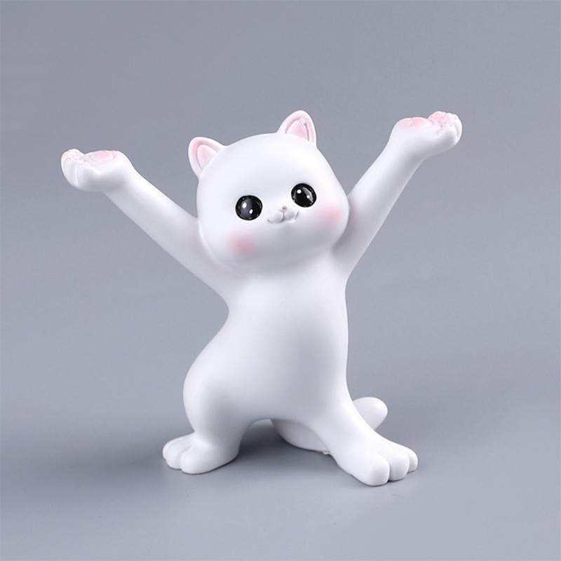 Cats Pencil Holder Pen Holder for Desk Funny Cats Model for Kids Adult for