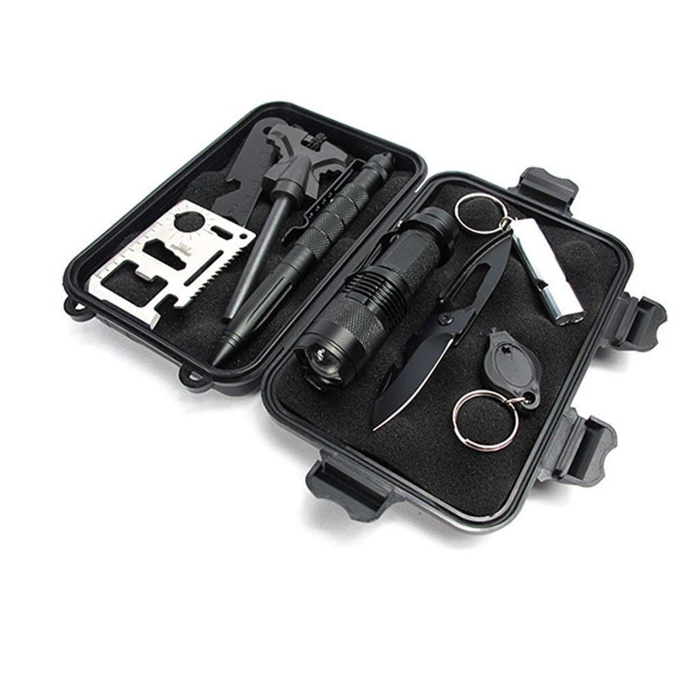 Storage Box Survival Soil Color Plastic Shockproof Airtight Carry Cases L/S Size