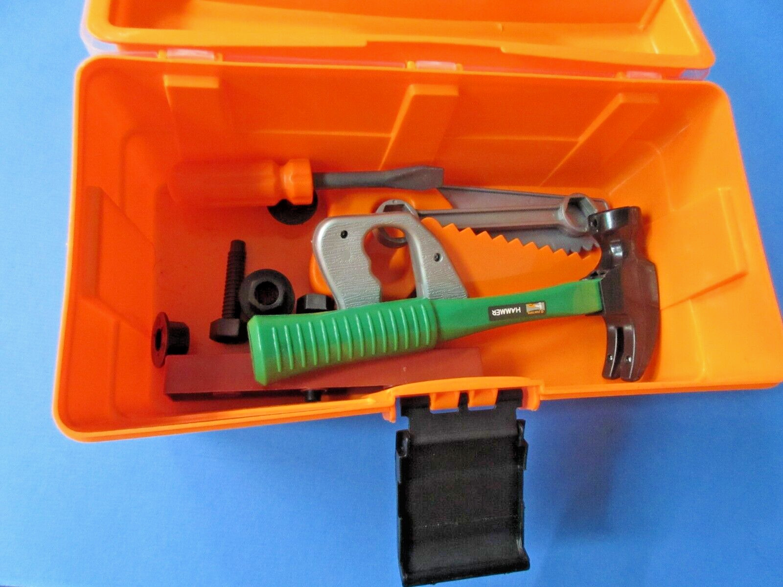 Large Plastic Storage Organizer Tool Box Carry Case Car Parts Toys 12&Prime;x6&Prime;x5.5&Prime;