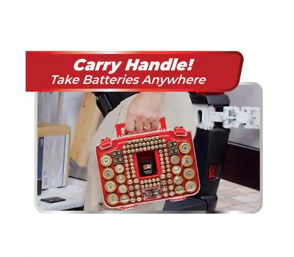 Organizer and Storage Case with Tester 150 Battery