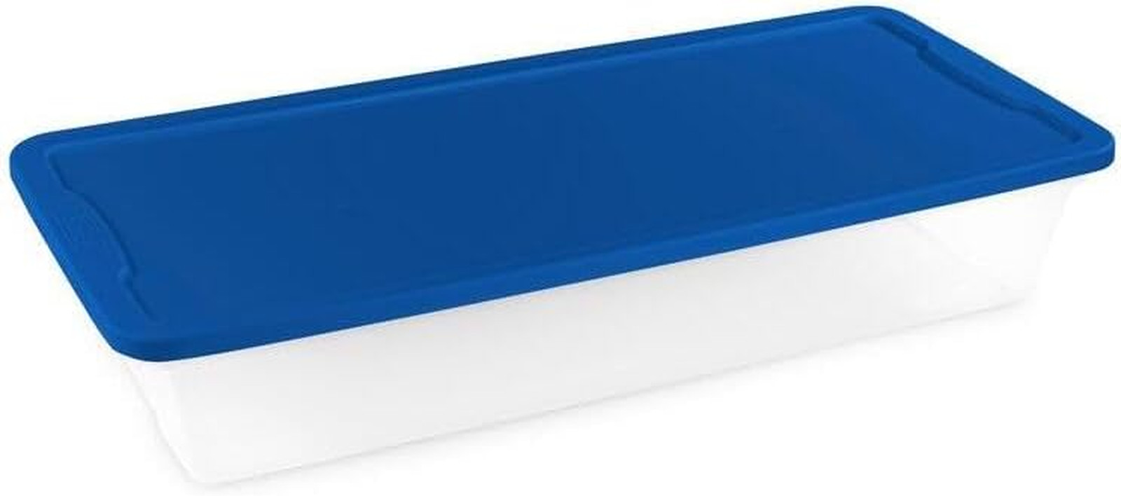 Clear Under Bed Storage Tote – 41Qt Space Saver Container