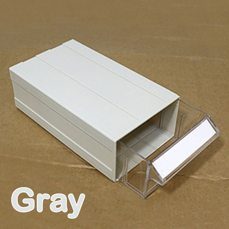 1X Plastic Drawer Toolbox Parts Case Component Storage Box Organizer Home Office