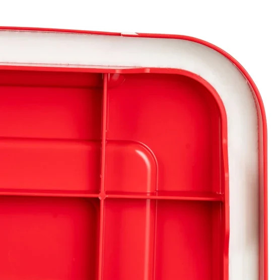 IRIS STORAGE CONTAINERS BINS TUBS BOX WEATHERTIGHT AIRTIGHT PET FOOD 44 QT 4 PK