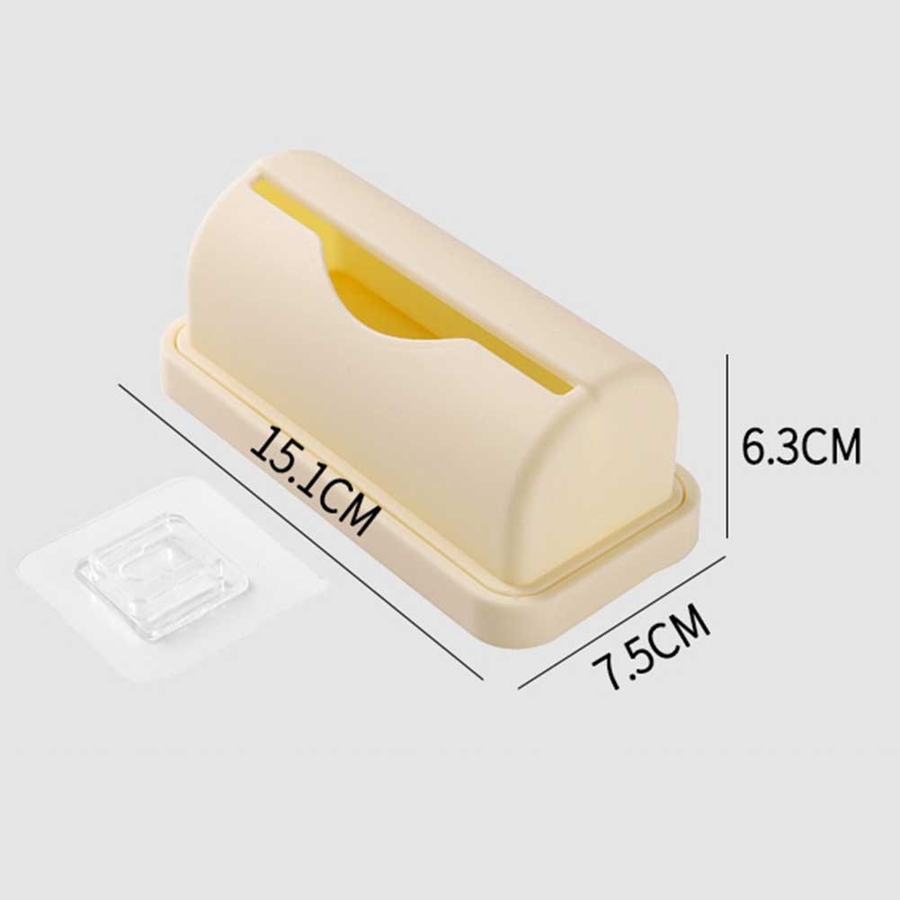 Space Saving Trash Bag Holder Wall Mounted No Drill Installation for Home Use