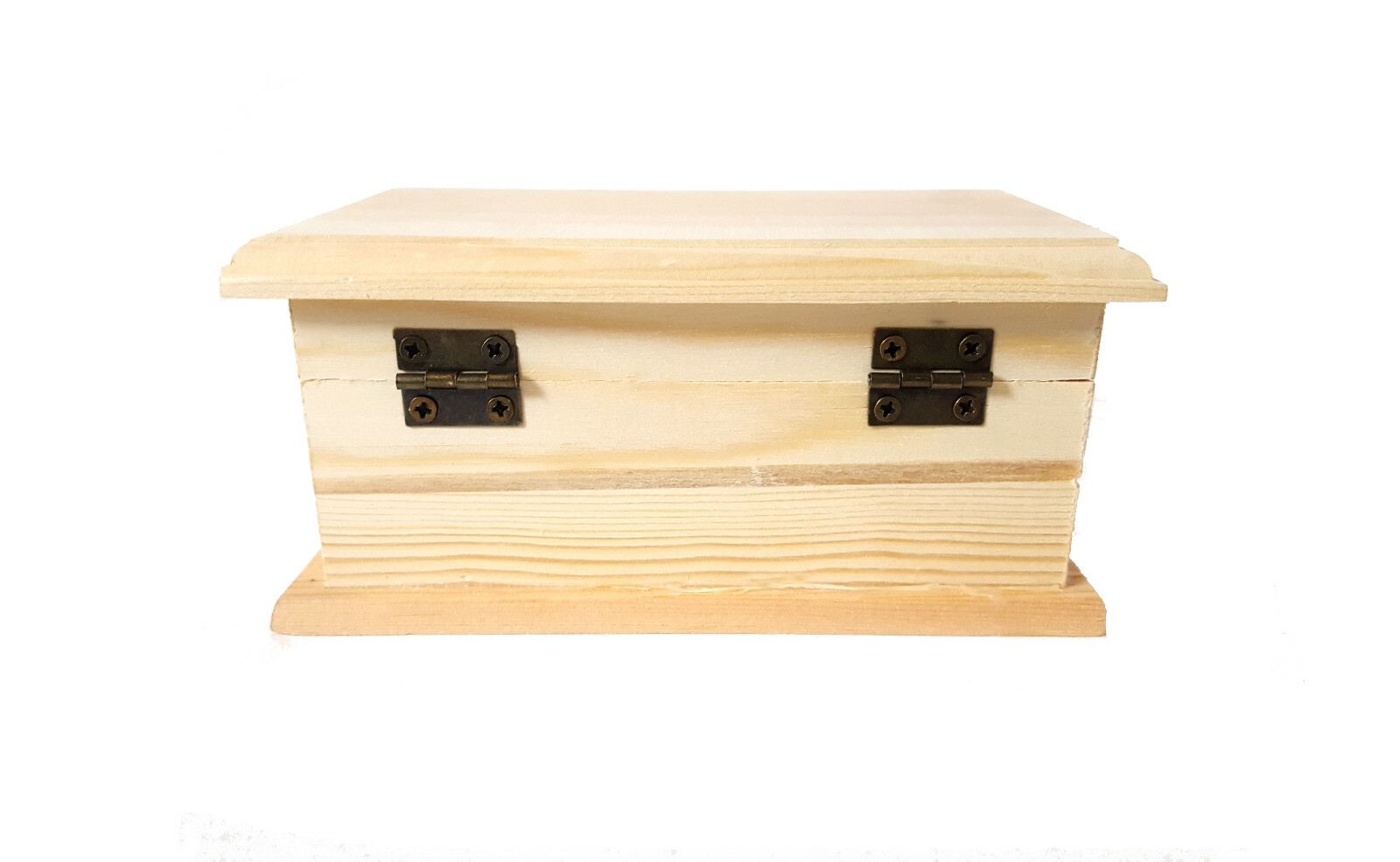 Custom Text Latched Wooden Box, Free Engraved Personalization, Small Carved Box