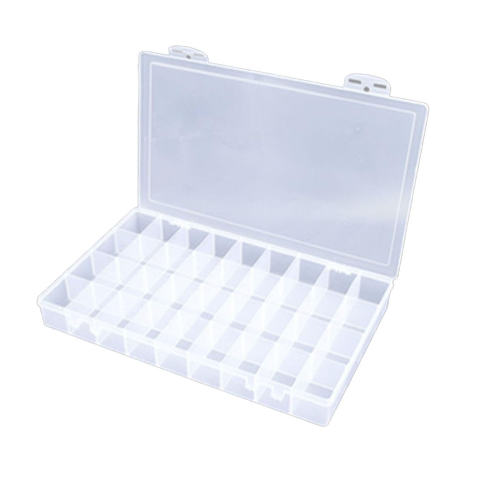1PCS 36 Grids Large Plastic Organizer Box with Dividers, Compartment Organizer B
