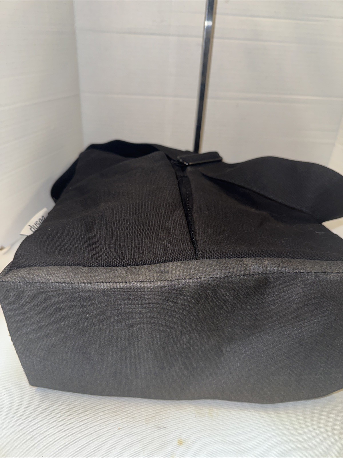 Dyson Storage Tool Bag Tote Black Canvas Shoulder Strap Outer Pockets