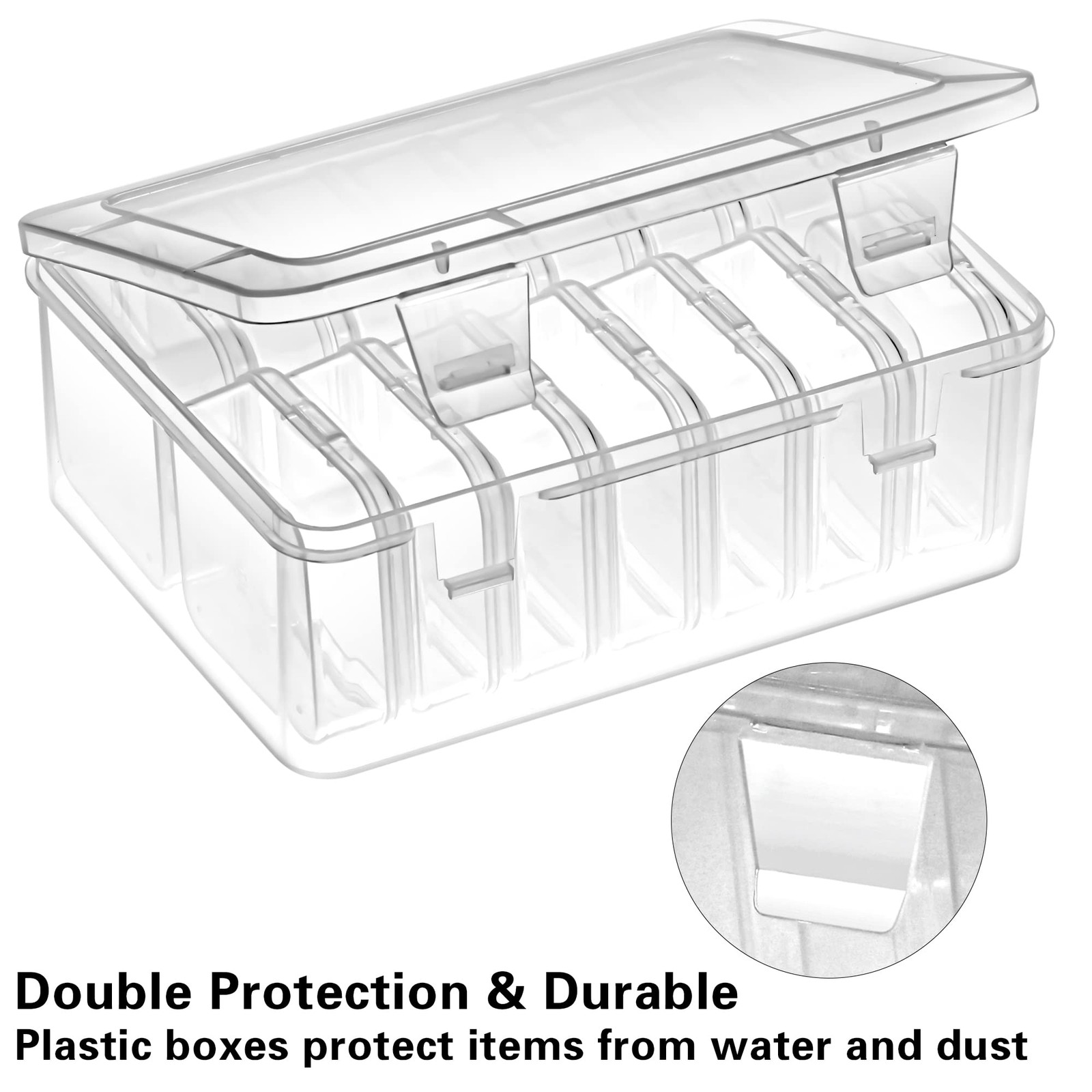 Small Storage Boxes 5.5 x 5.5 x 2cm, 30 Piece Mini Storage Box a…