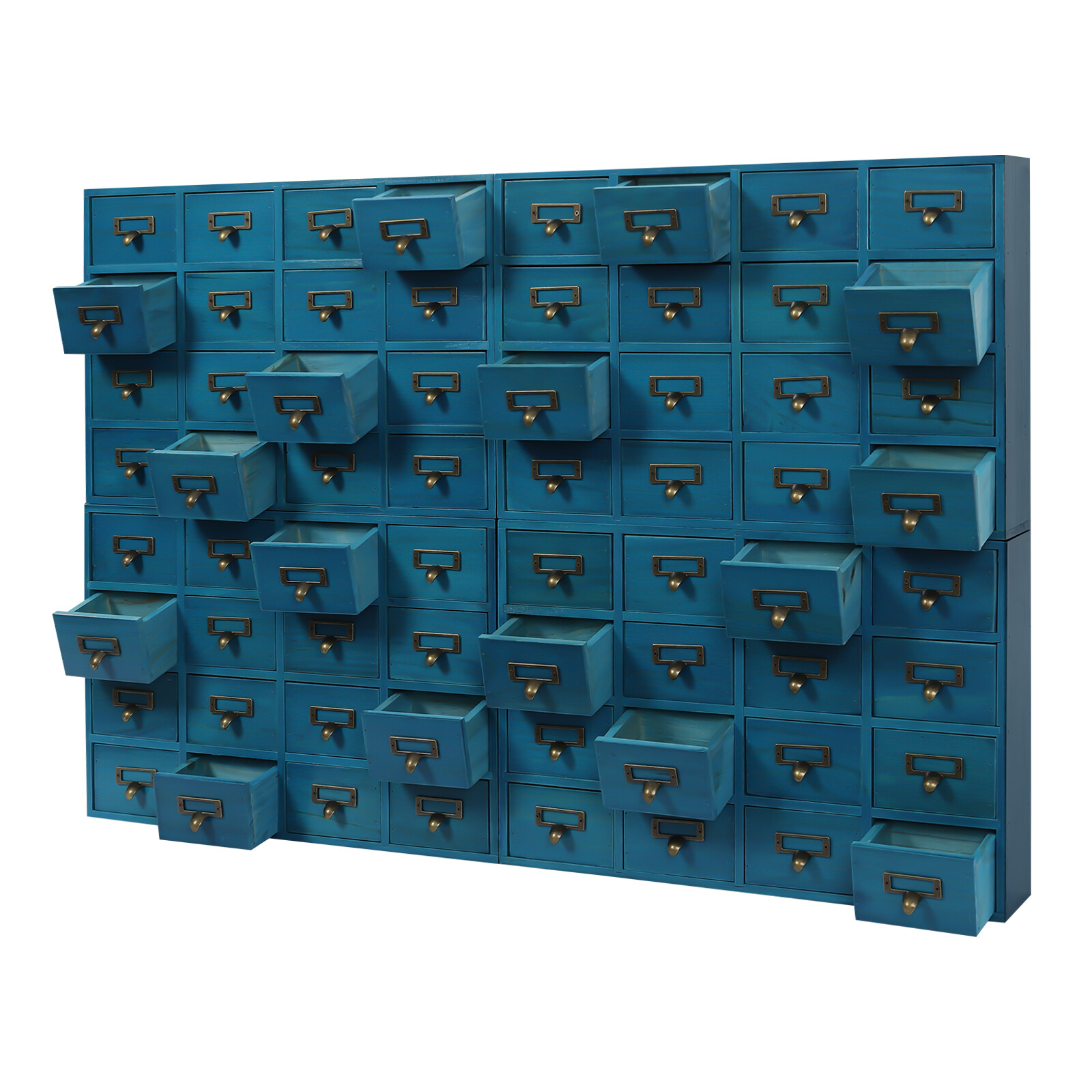 Storage Cabinet, 64-Drawer Storage Box, 4 PCS Drawer Cabinets