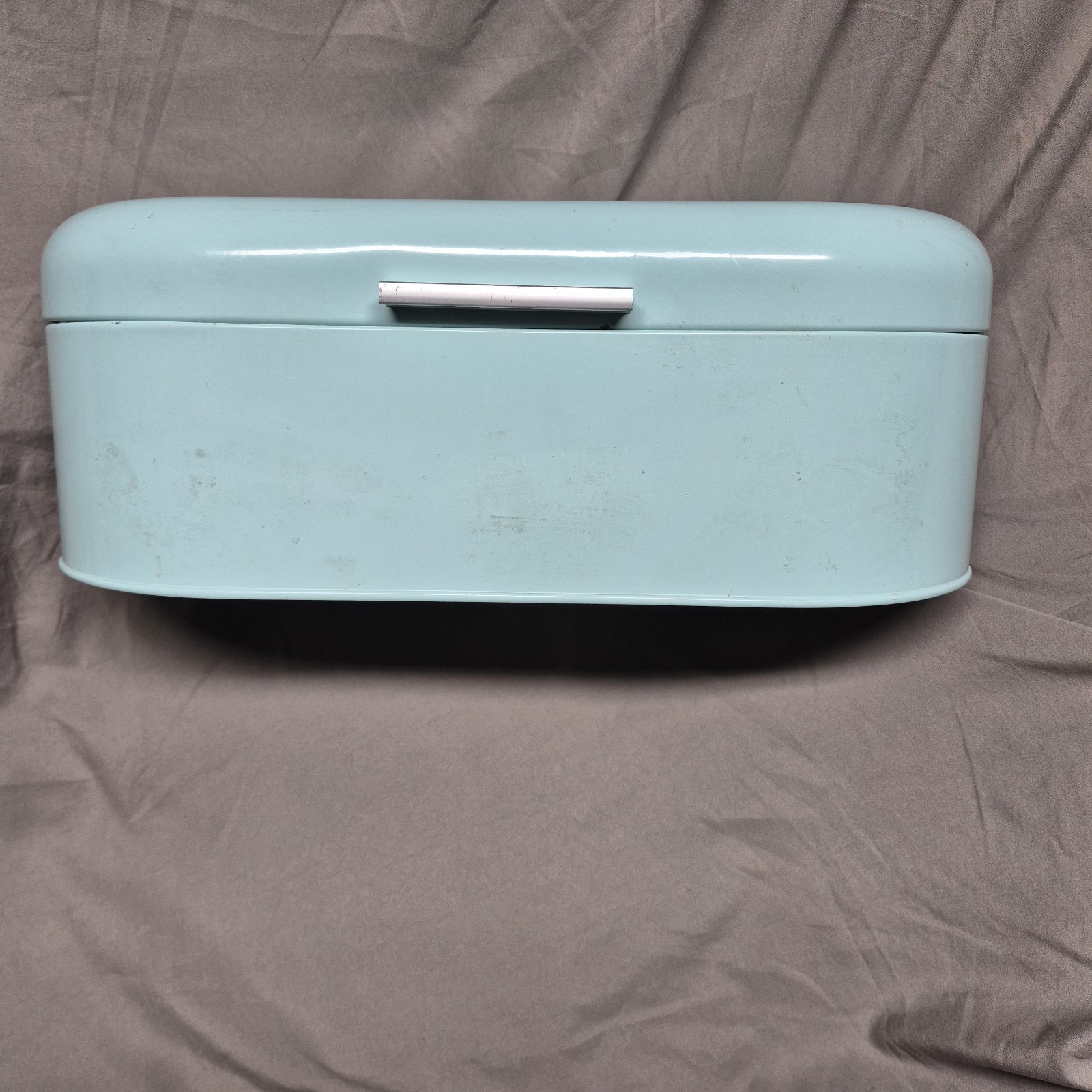 Metal Tin Turquoise, Hobby Lobby, 17x8x6 Inches