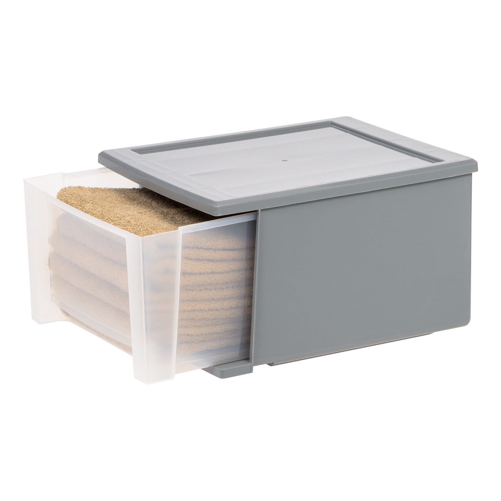 12&Prime; W Stackable Drawer Storage Bins Office Supplies Organizer Pack of 3 Home New