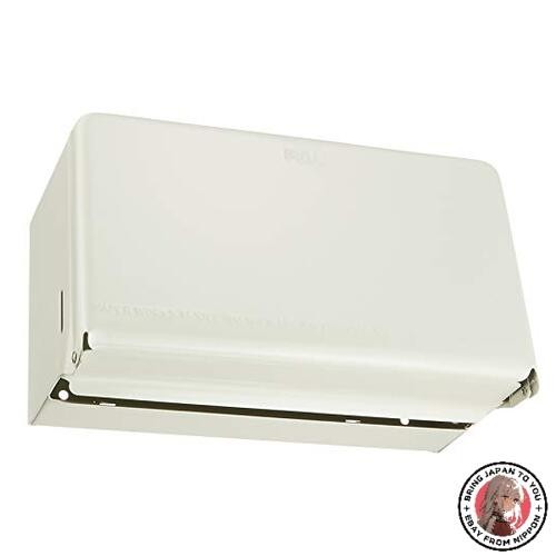 NEW Dulton Tissue Dispenser Ivory Steel Paper Holder Box Height 145mm Width