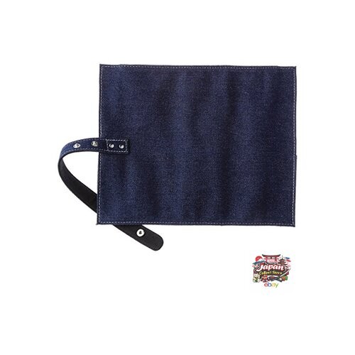 Delfonics Roll Pen Case Denim Dark Blue