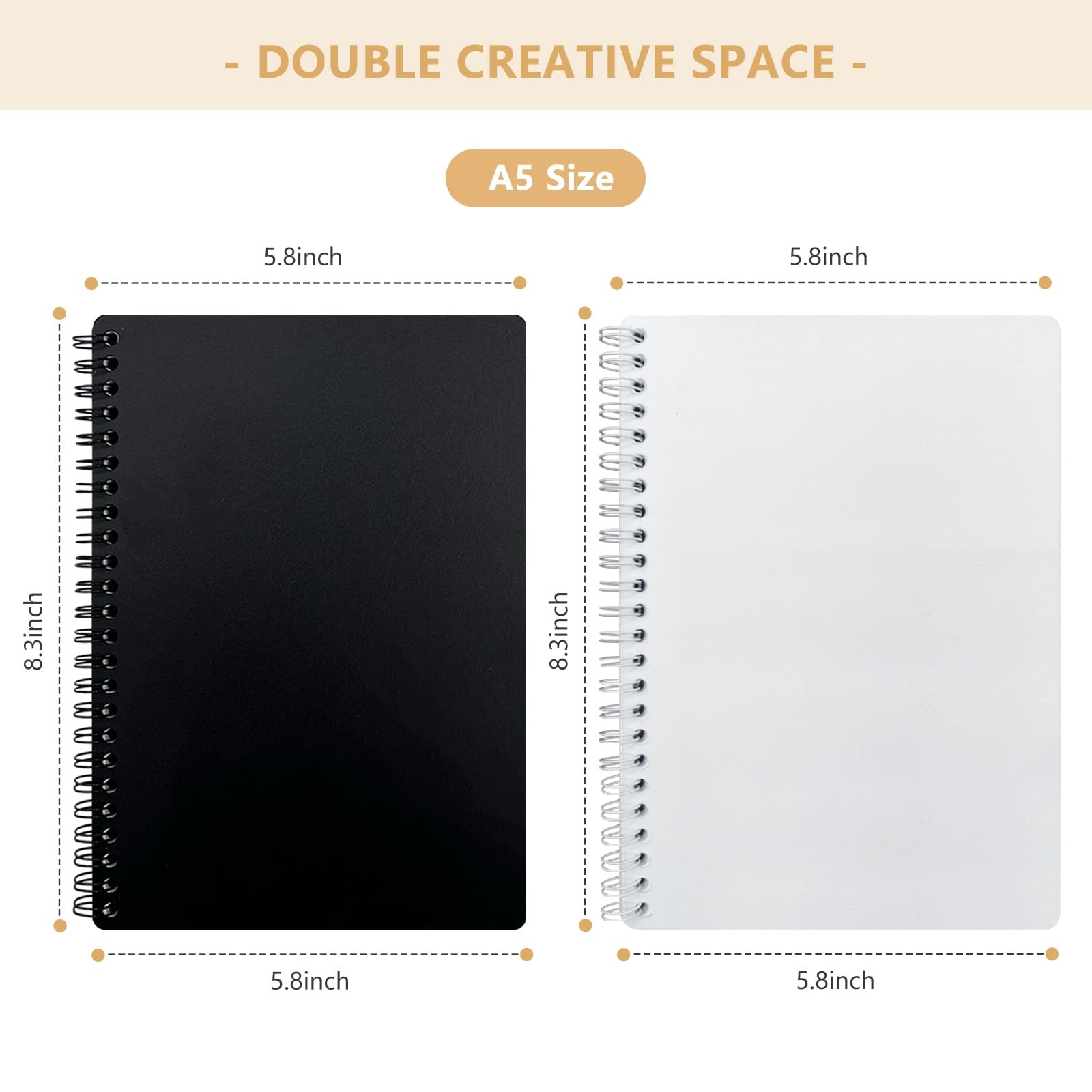 2 Pack Reusable Sticker Book Collecting Album Sticker Storage Organizer Book …