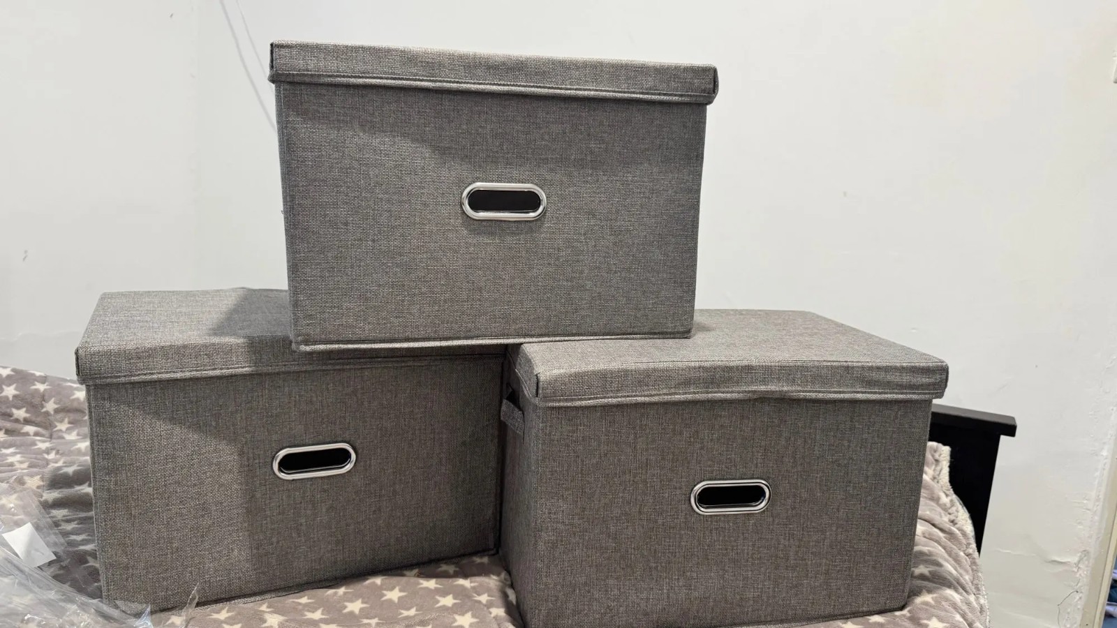 Fabric Storage Box Foldable Garment Socks Underwear Toy Washable Organizer