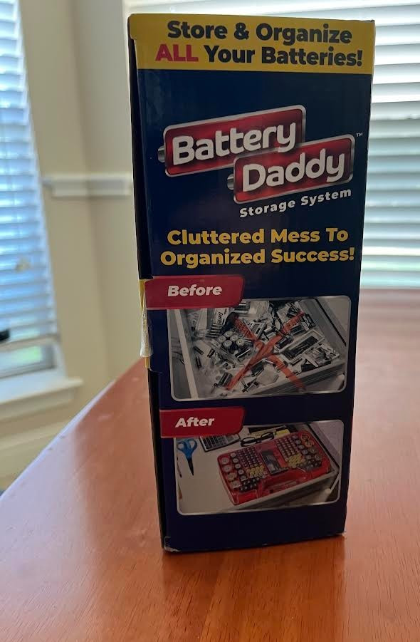 180 Battery Daddy Storage System Caddy Organizer with Case and Tester