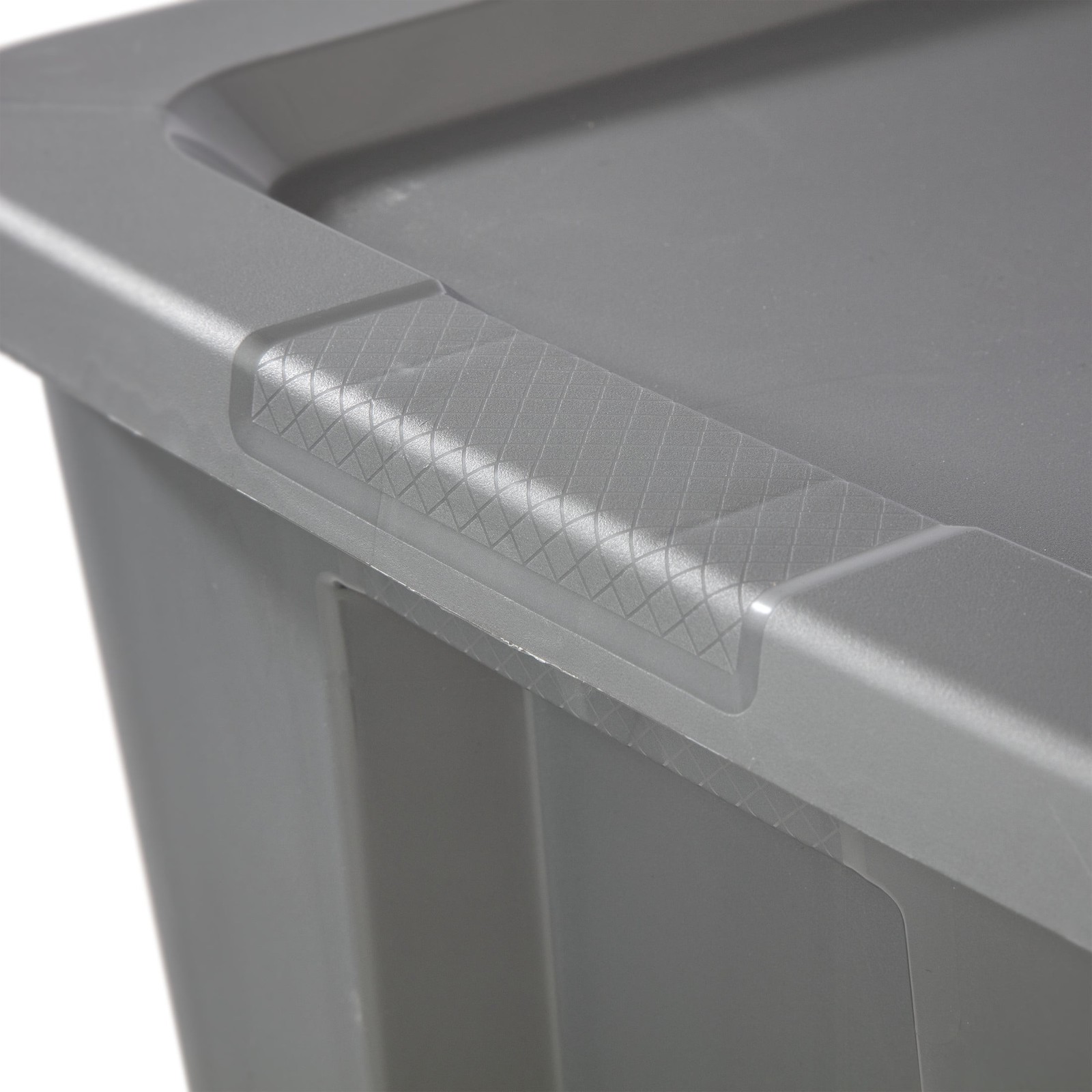 30Gallon ExtraLarge Storage Bin,Durable Plastic Storage Container withSnap-OnLid