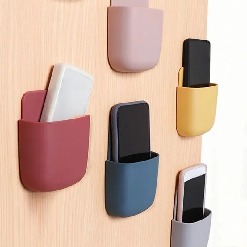 Wall Mounted Smart TV Remote Control Holder Home Office Organiser Storage+