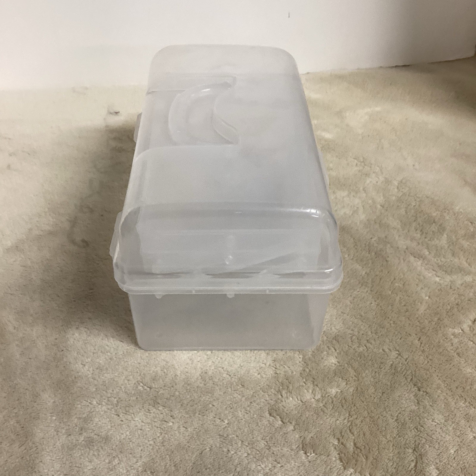 Mini Two Traw Storage Box New
