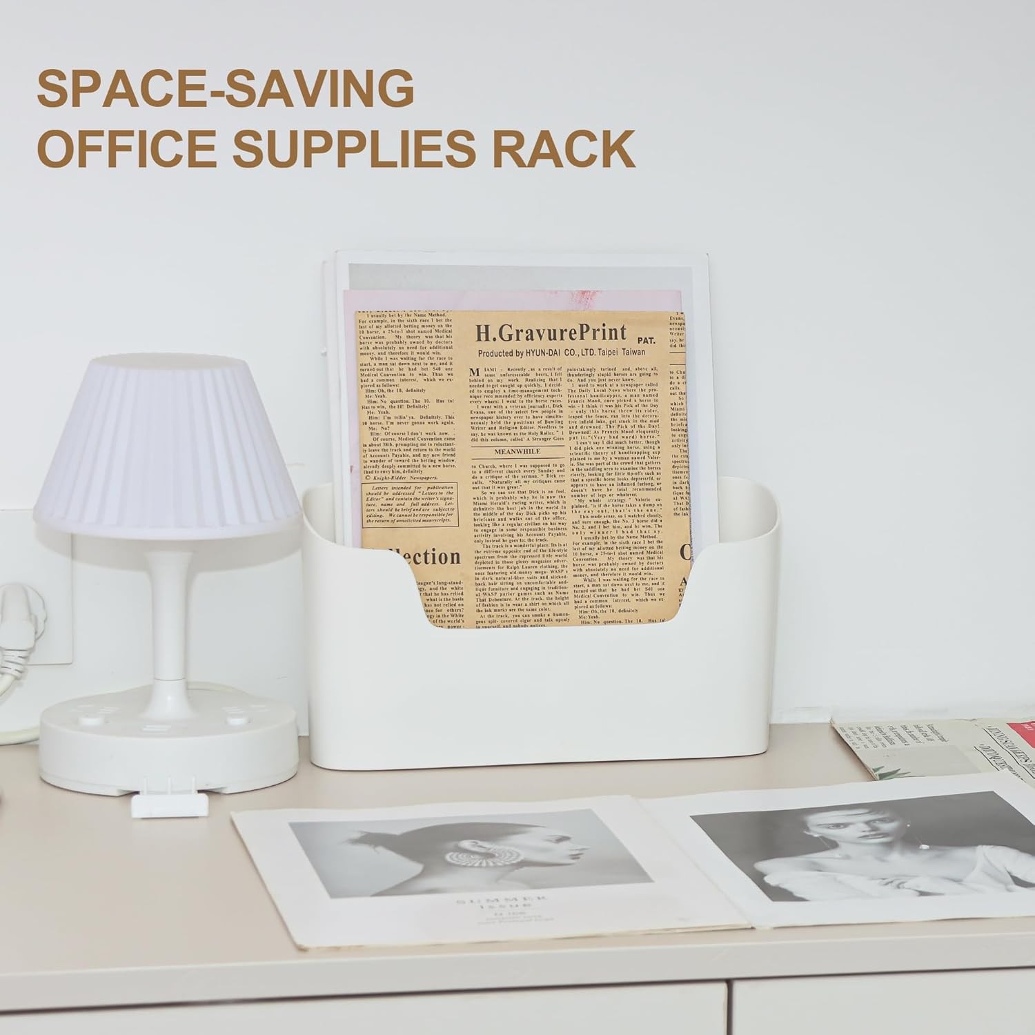 Under Sink Organizer & Wall Mount Stora Box, Multi-Use Cabinet Door