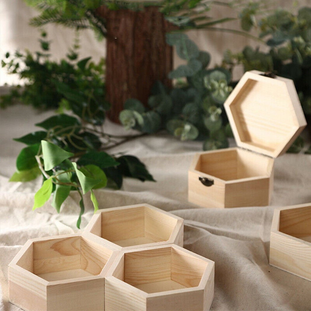 Holder Storage Box Wooden Box Christmas Toys DIY Toys Decoration Gifts Wood