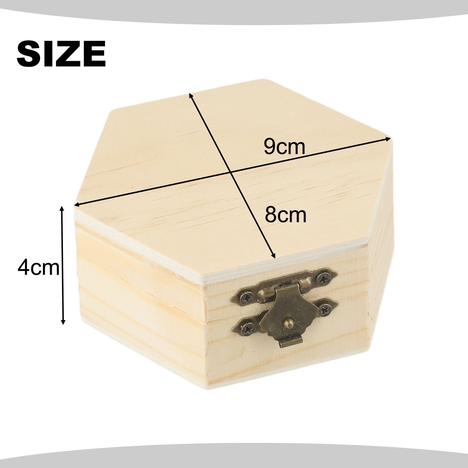 Holder Storage Box Wooden Box Christmas Toys DIY Toys Decoration Gifts Wood