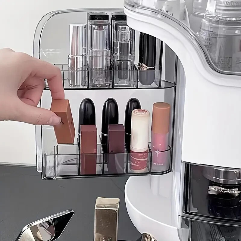 Cosmetic Storage Box, Clear Make Up Case, Makeup Organizer