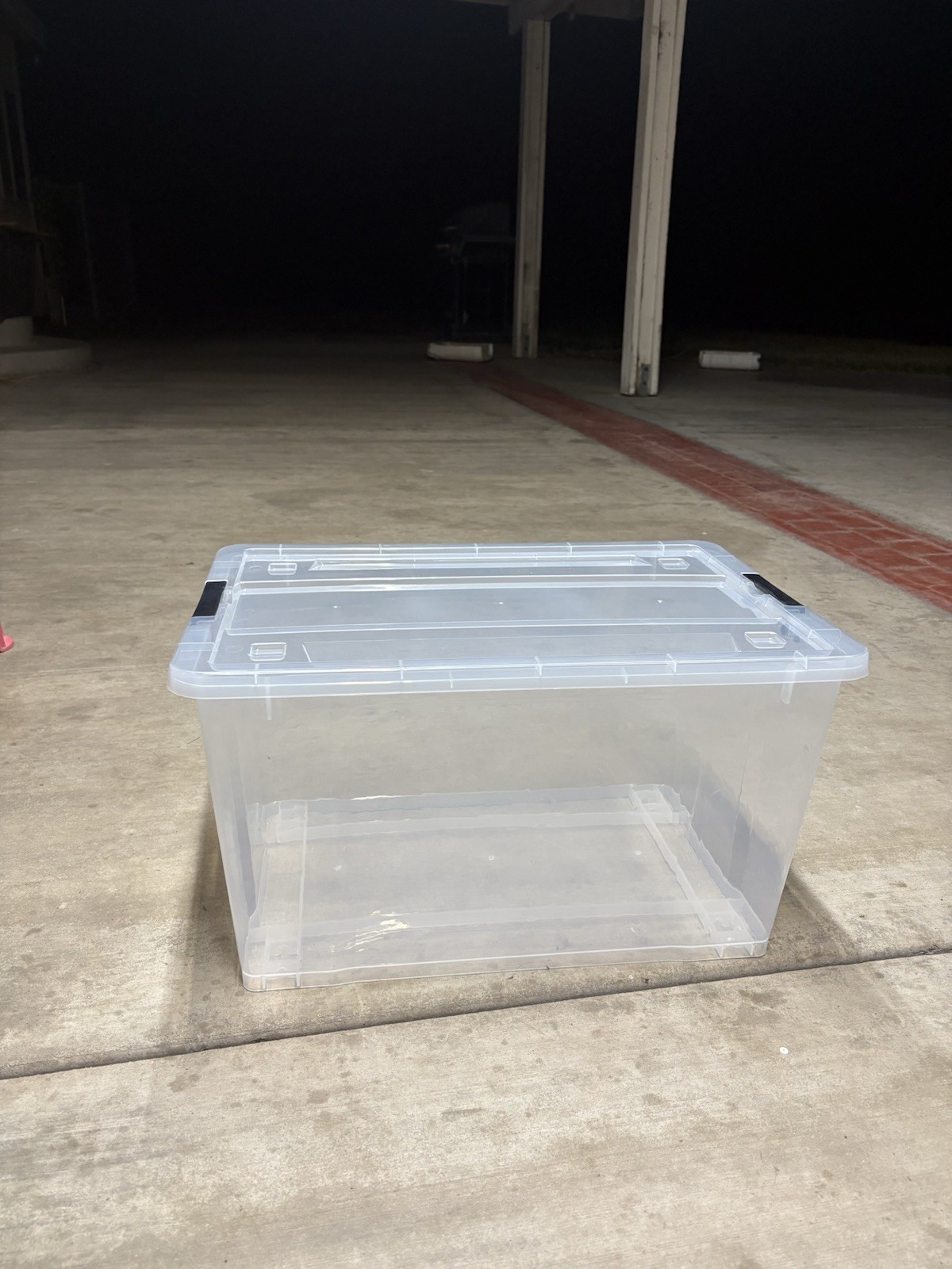 plastic box