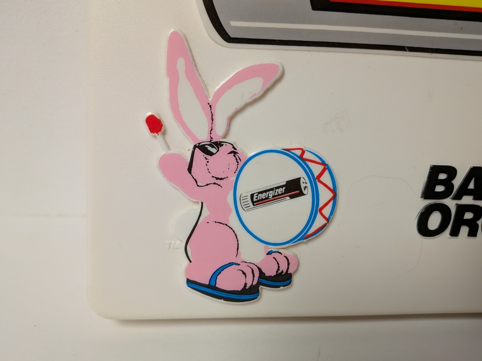 Vintage Energizer Bunny Battery Organizer Case Tray & Radio Shack Battery Tester