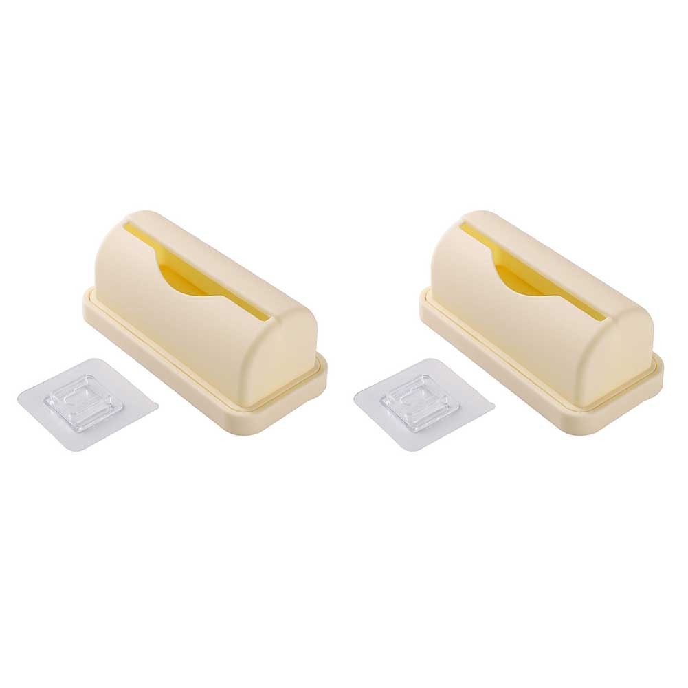 Space Saving Trash Bag Holder Wall Mounted No Drill Installation for Home Use