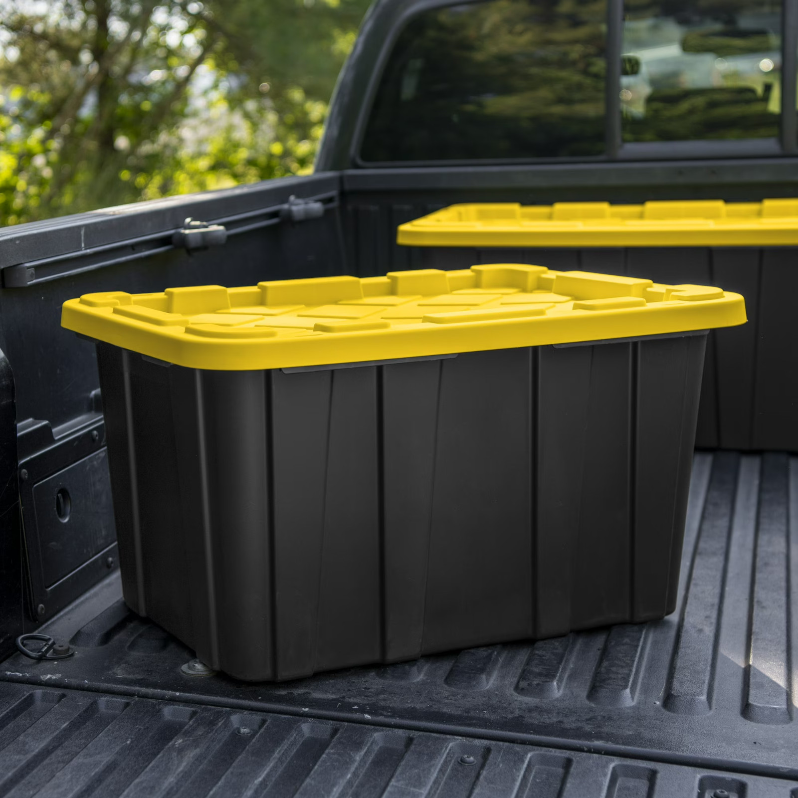 Sterilite Large Storage Bin, 27 Gallon Durable Plastic Storage Tote, 6 Pack
