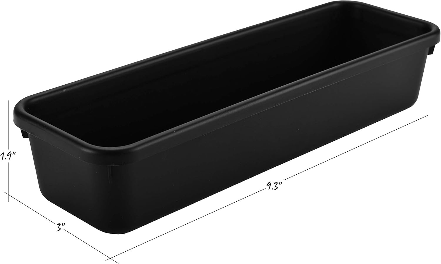 Interlocking Drawer Organizer Bins, Durable Plastic, Various Sizes for Custom La