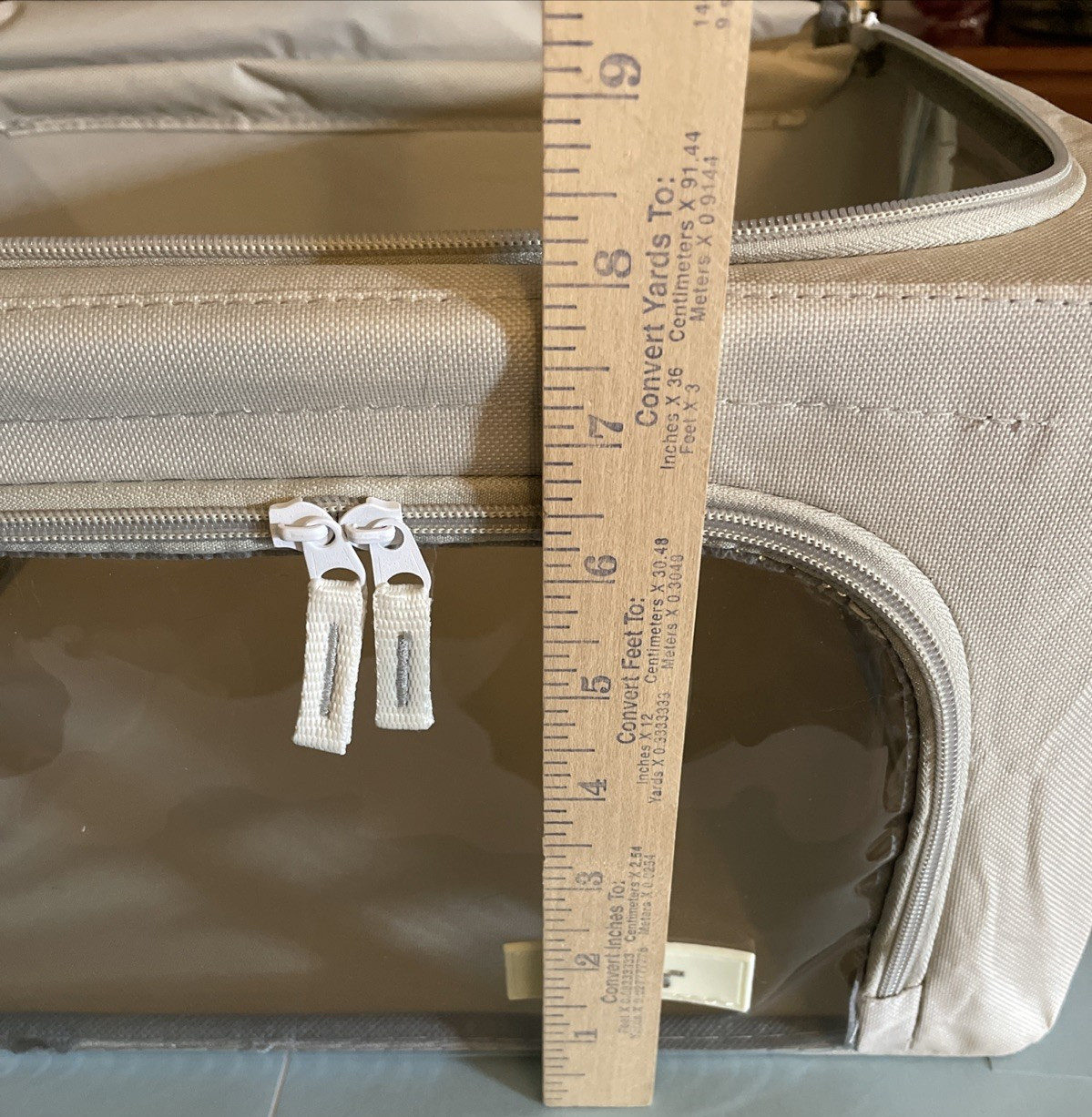 Two Collapsible Storage Scobus Containers 16&Prime; X 12&Prime; X 8&Prime;. Canvas with metal fram