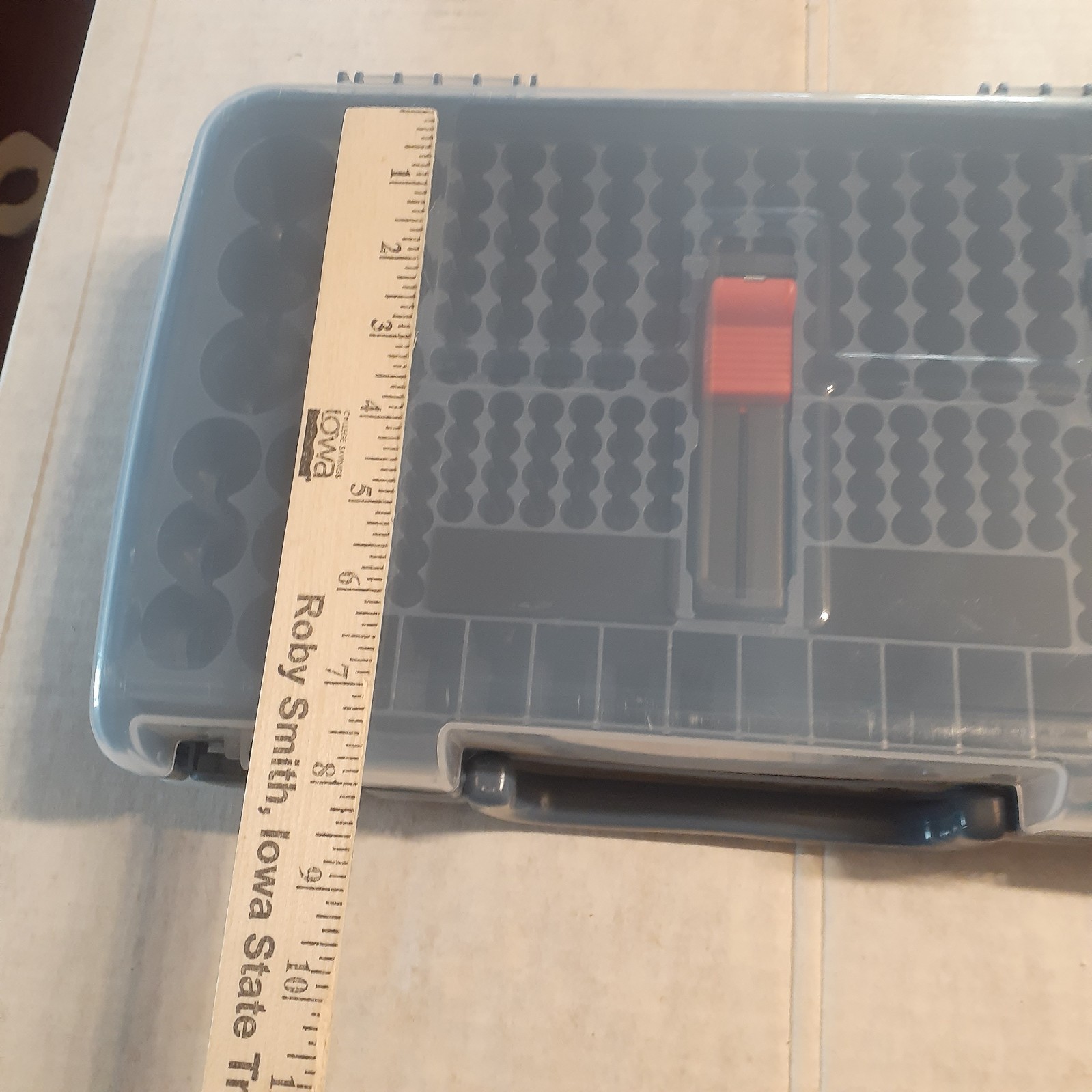 New Portable Battery Organizer Double Sides With Tester