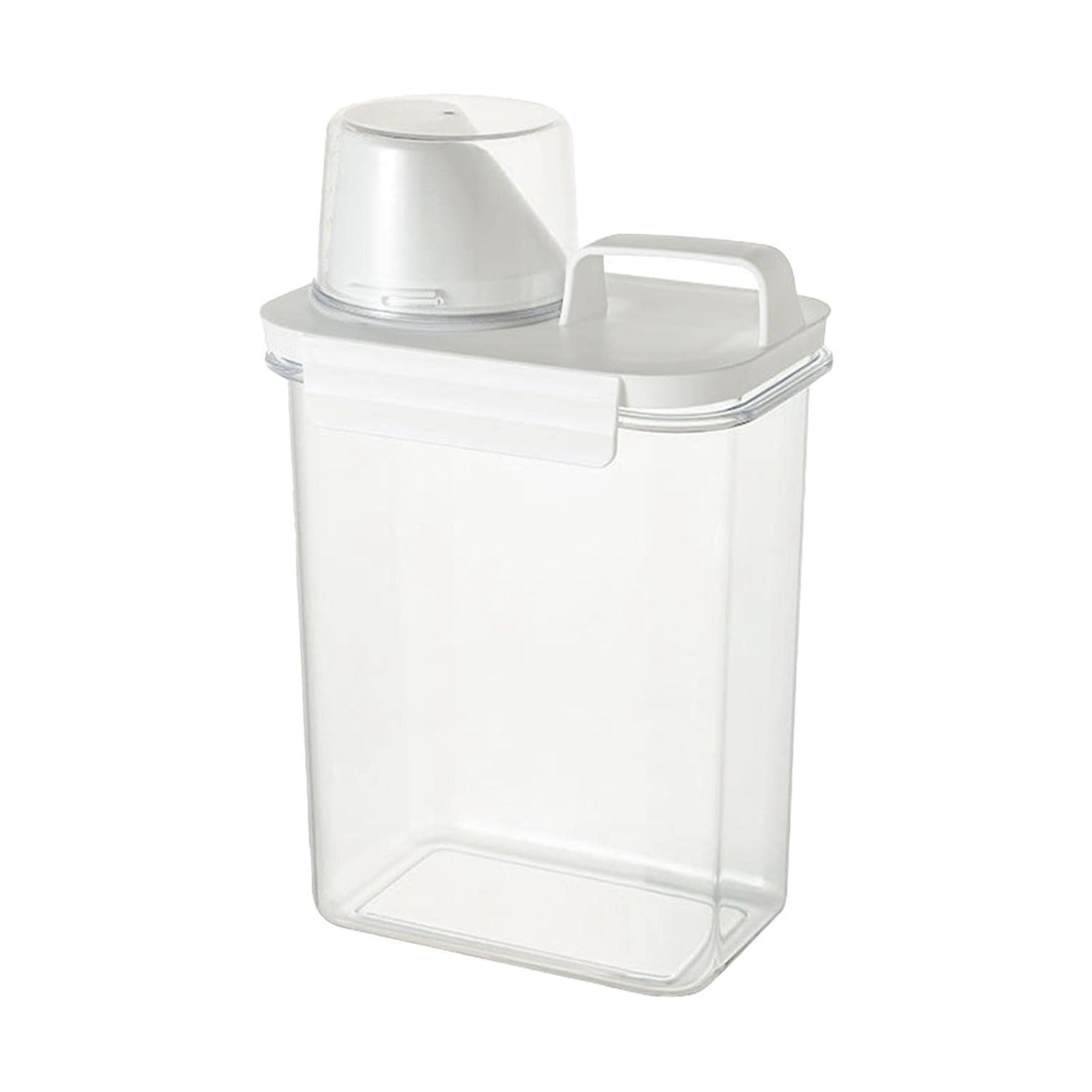 Laundry Detergent Storage Container 1100ML Powder Dispenser Bottle with Lid