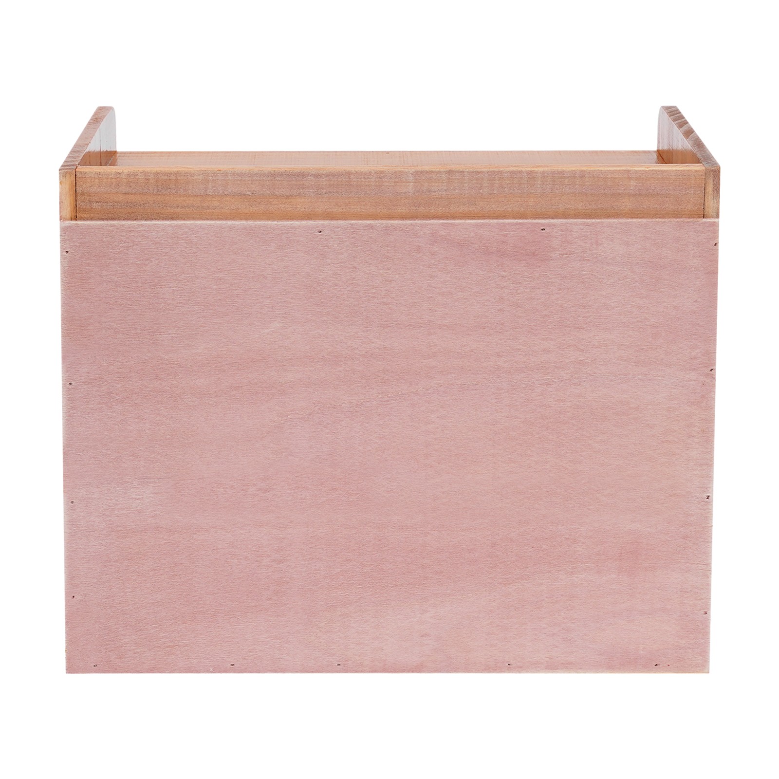 Retro Wooden 4 Drawer Desk Organizer Office Bedroom Tabletop Storage Drawer Box