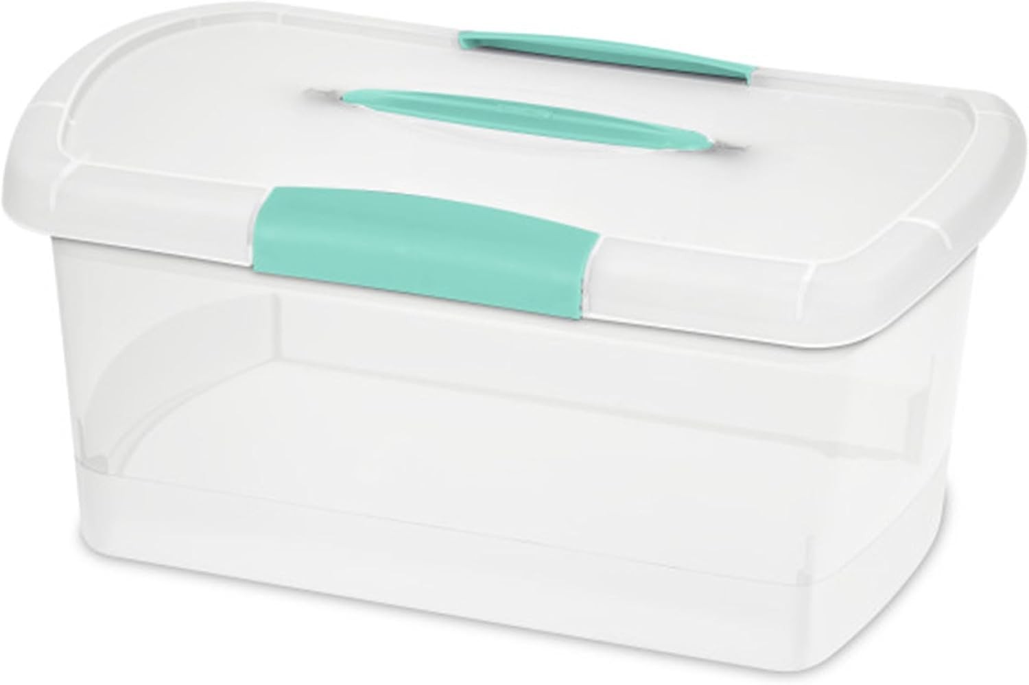 18768606 Large Nesting Showoffs Clear Base & Lid W/ Colored Handle & Latches