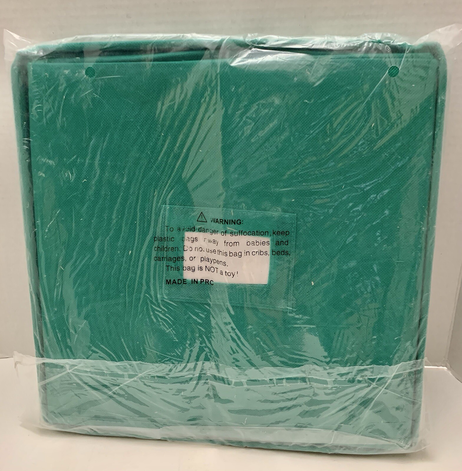 Ornament Storage Box 64 Section Green 12x12x12 Green Collapsible NEWPak