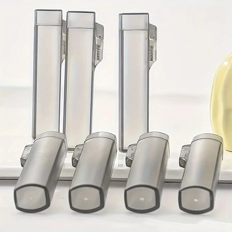 Portable Clear Travel Case for Toothpicks, Cotton Swabs, & Band-Aids